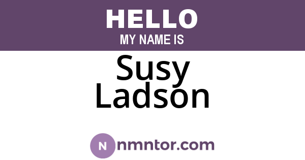 Susy Ladson