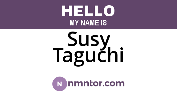 Susy Taguchi