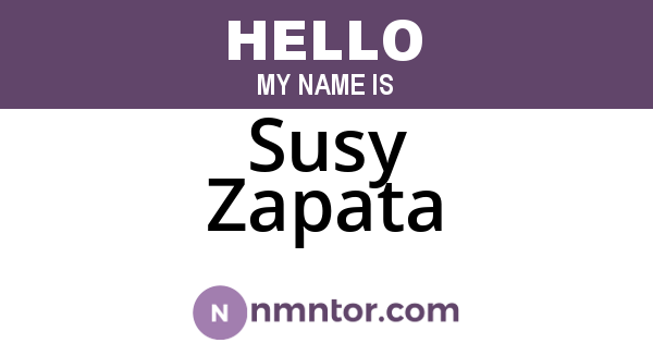 Susy Zapata