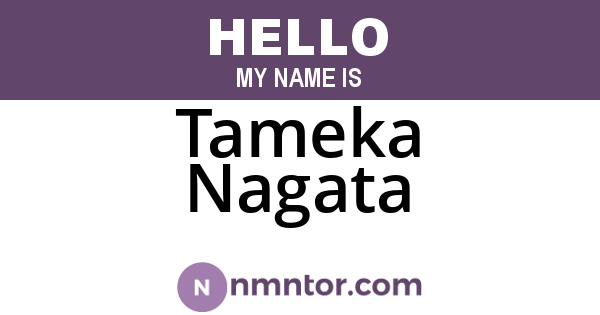 Tameka Nagata