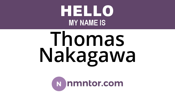 Thomas Nakagawa