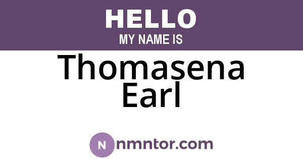 Thomasena Earl