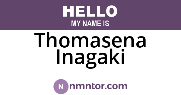 Thomasena Inagaki