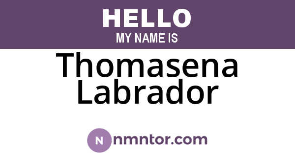 Thomasena Labrador