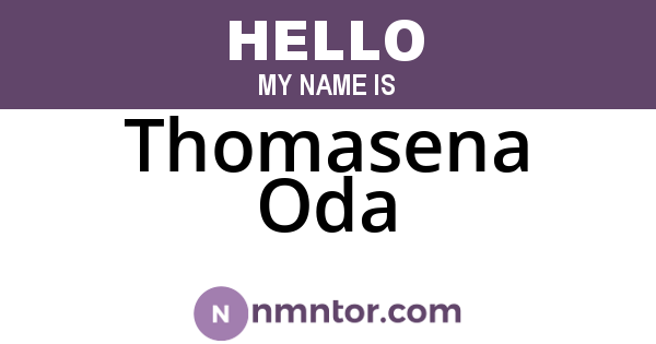 Thomasena Oda