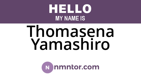 Thomasena Yamashiro