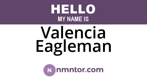 Valencia Eagleman