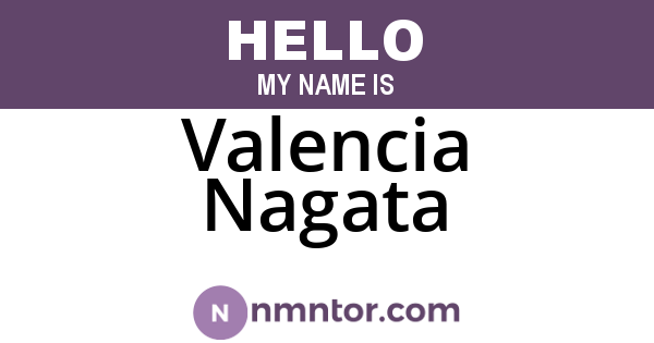 Valencia Nagata