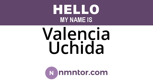 Valencia Uchida