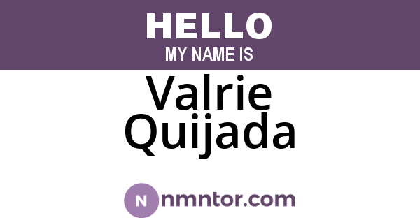 Valrie Quijada