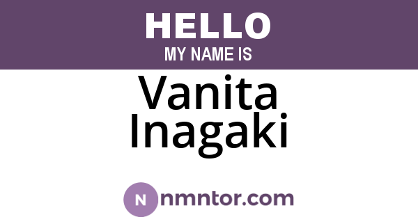Vanita Inagaki