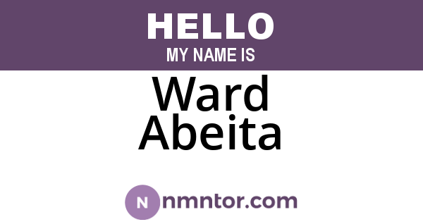 Ward Abeita