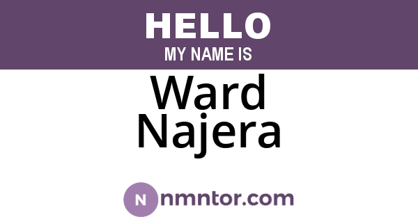 Ward Najera