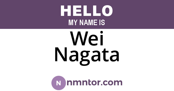 Wei Nagata