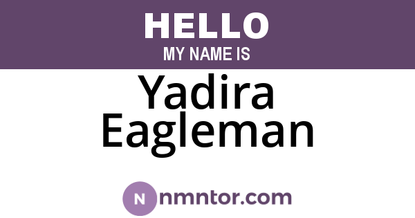 Yadira Eagleman