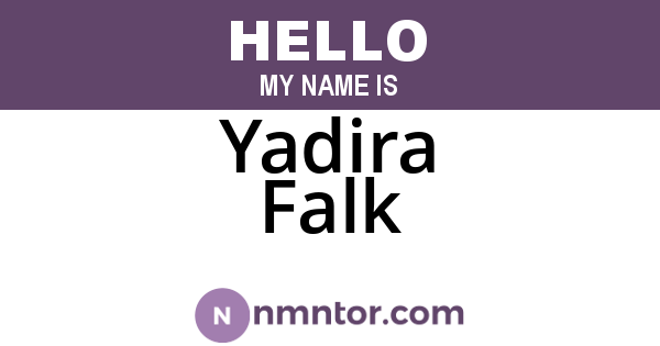 Yadira Falk