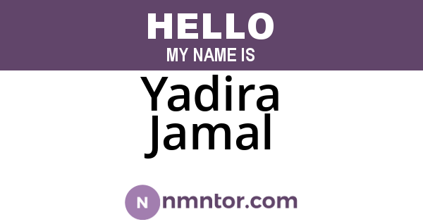 Yadira Jamal