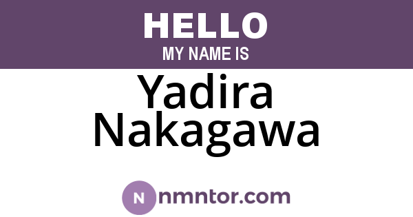 Yadira Nakagawa