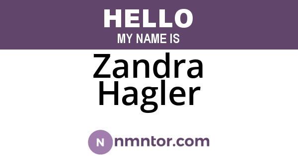 Zandra Hagler