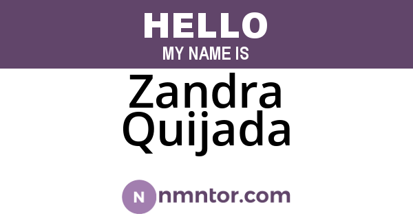 Zandra Quijada