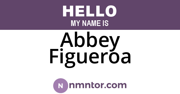 Abbey Figueroa