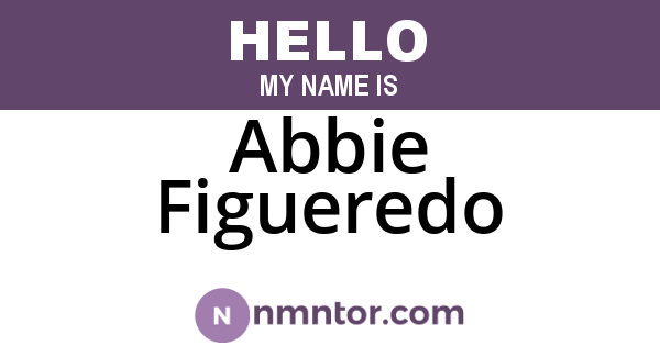 Abbie Figueredo