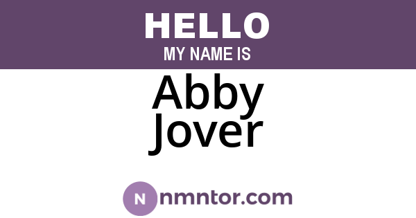Abby Jover