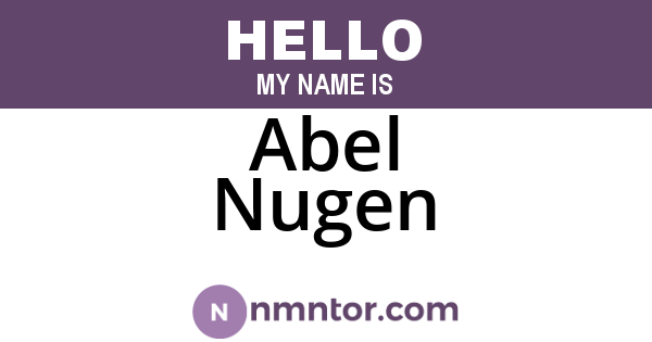 Abel Nugen