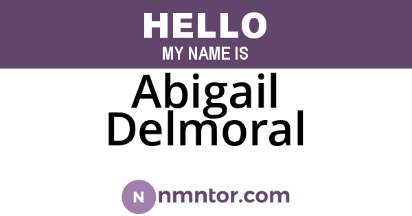 Abigail Delmoral