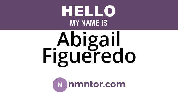 Abigail Figueredo