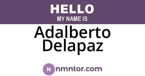 Adalberto Delapaz