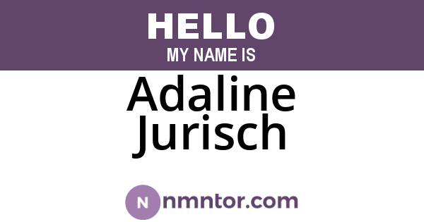 Adaline Jurisch