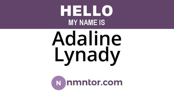 Adaline Lynady