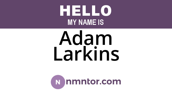 Adam Larkins