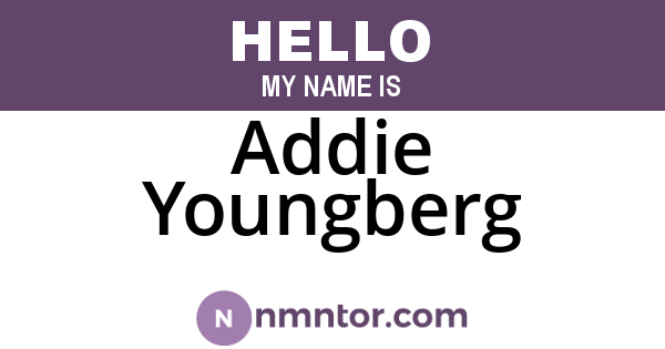 Addie Youngberg