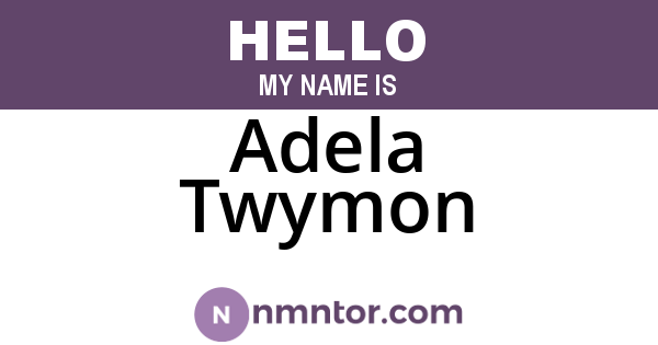 Adela Twymon