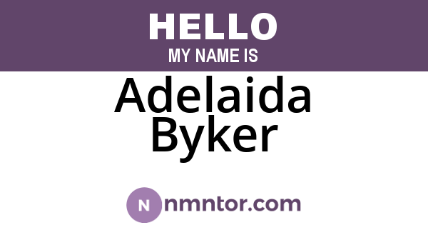 Adelaida Byker