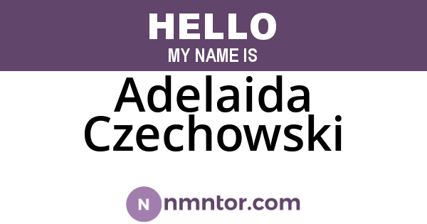 Adelaida Czechowski