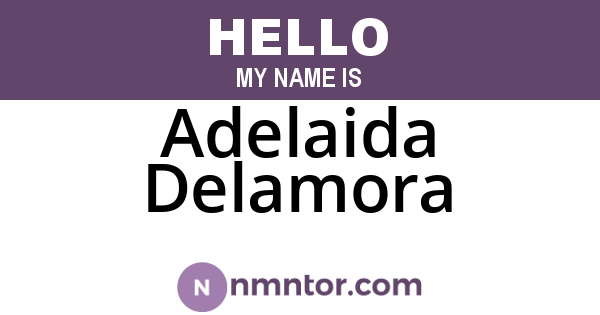 Adelaida Delamora