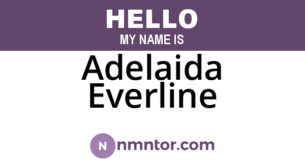 Adelaida Everline