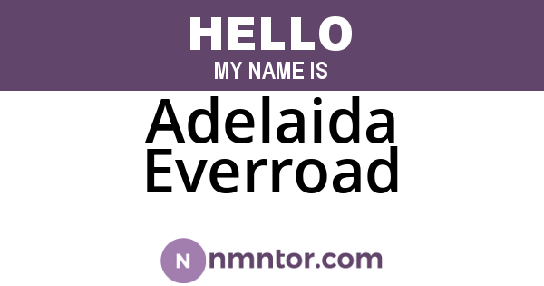 Adelaida Everroad