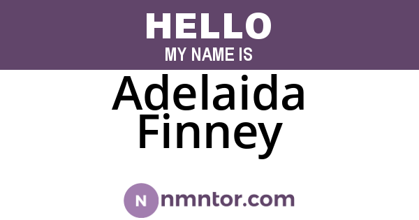 Adelaida Finney