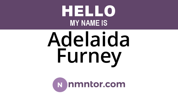 Adelaida Furney