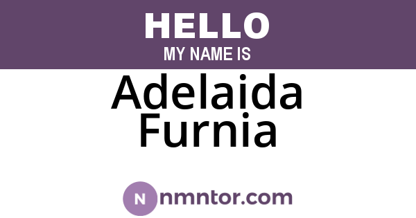 Adelaida Furnia