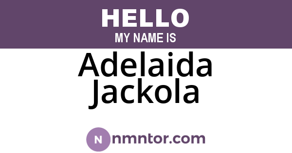 Adelaida Jackola