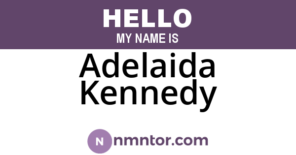 Adelaida Kennedy