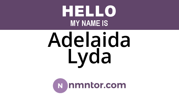 Adelaida Lyda