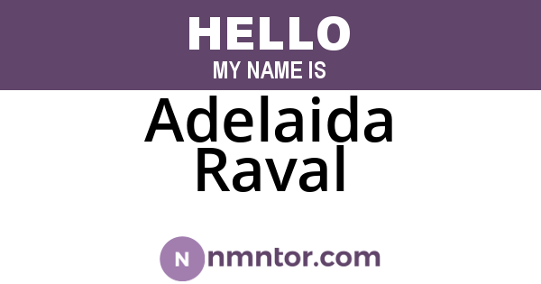 Adelaida Raval