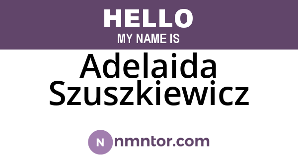Adelaida Szuszkiewicz
