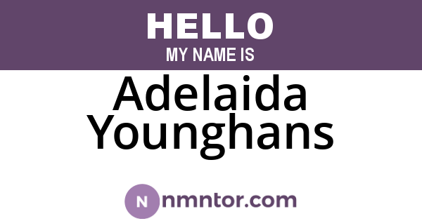 Adelaida Younghans